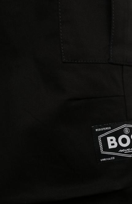 Хлопковые брюки-карго BOSS
