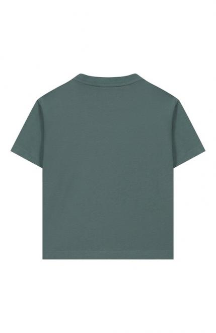 Хлопковая футболка Emporio Armani