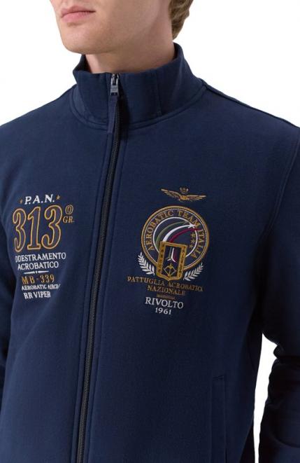 Хлопковая толстовка Aeronautica Militare