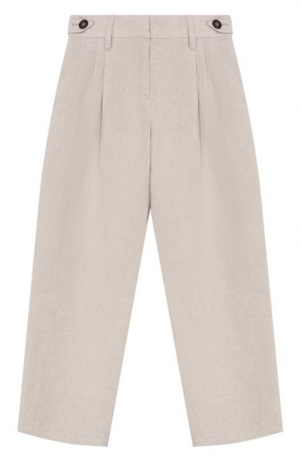 Льняные брюки Brunello Cucinelli