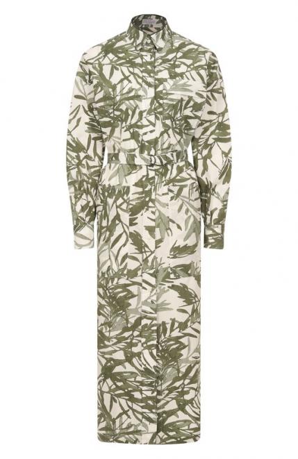 Хлопковое платье Brunello Cucinelli