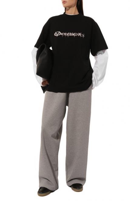 Хлопковая футболка Vetements