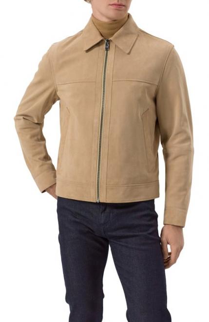 Замшевая куртка BOSS