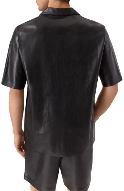 Рубашка из экокожи Nanushka