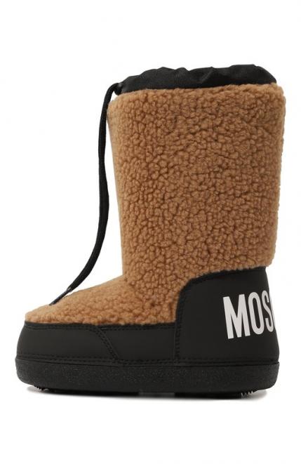 Утепленные сапоги Moschino