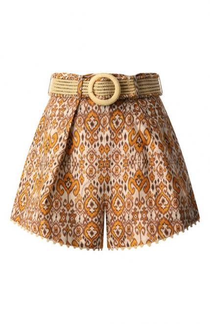 Льняные шорты ZIMMERMANN
