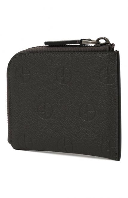 Кожаный кошелек для монет Giorgio Armani