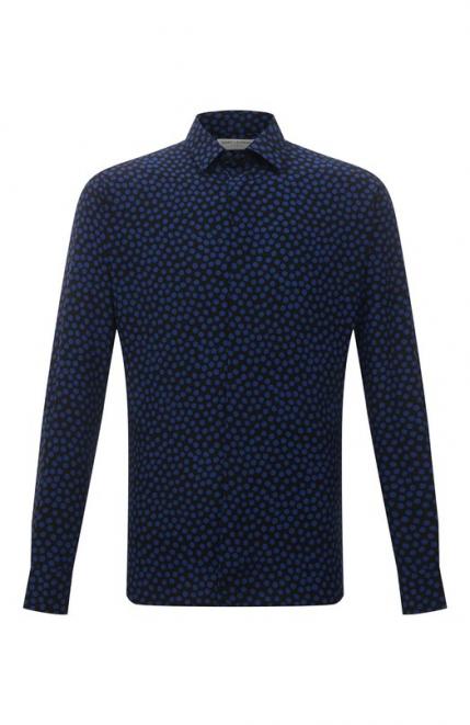Шелковая рубашка Saint Laurent