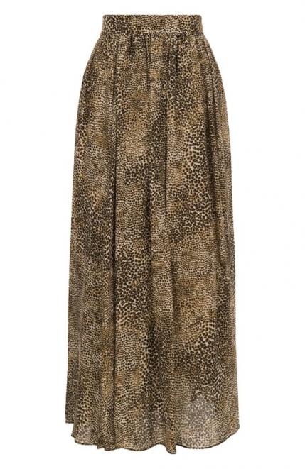 Юбка из вискозы и шелка Elie Saab