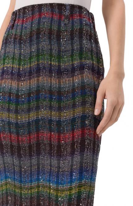 Юбка из вискозы и хлопка Missoni