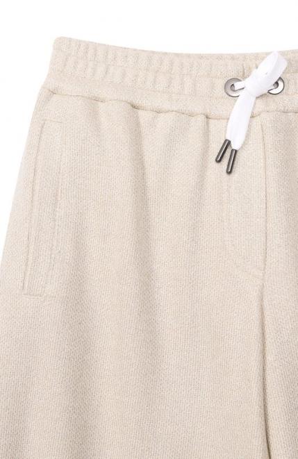 Брюки из вискозы и хлопка Brunello Cucinelli