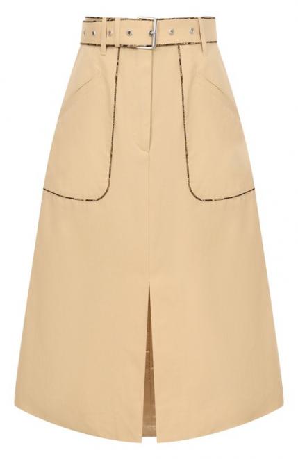 Хлопковая юбка Dries Van Noten