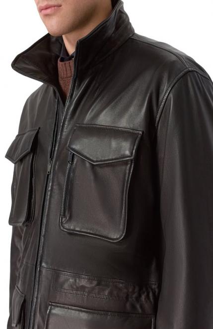 Кожаная куртка MVST