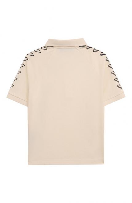 Хлопковое поло Emporio Armani