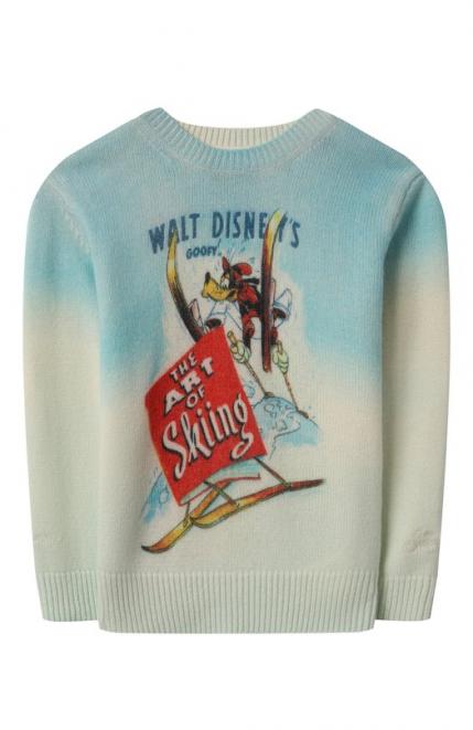 Пуловер из шерсти  и вискозы MC2 Saint Barth