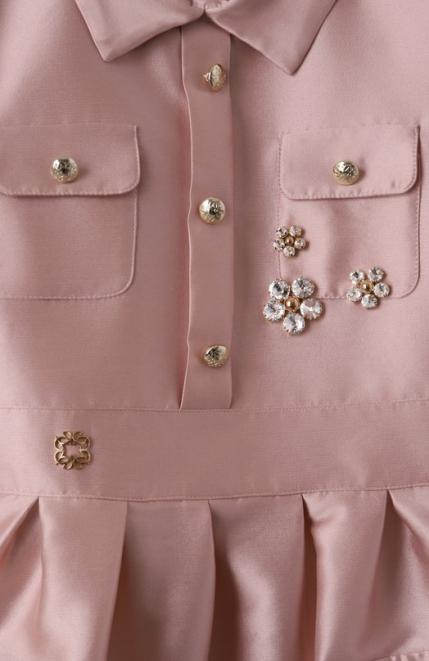 Атласное платье ELIE SAAB JUNIOR