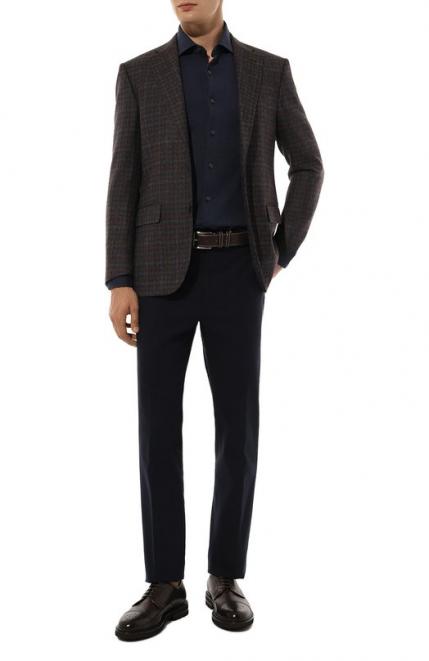 Рубашка из хлопка и кашемира SONRISA