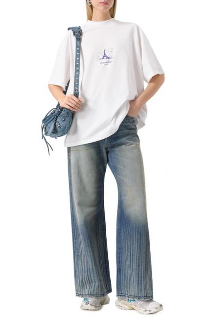 Хлопковая футболка Vetements