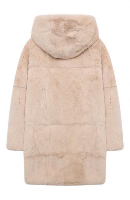 Шуба из кролика Yves Salomon Enfant