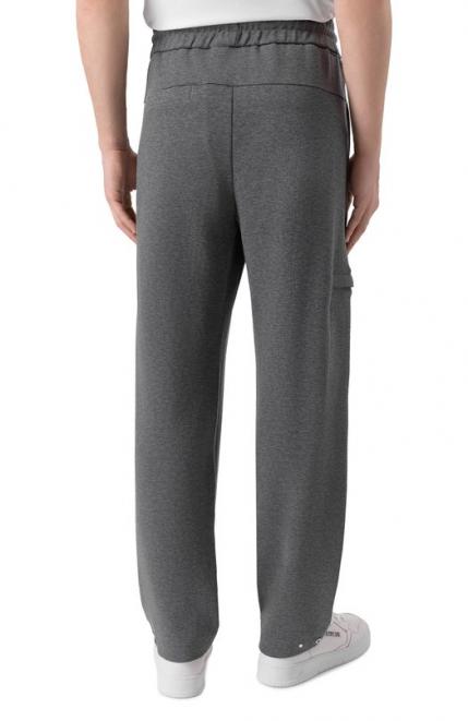 Брюки из хлопка и шерсти BOSS