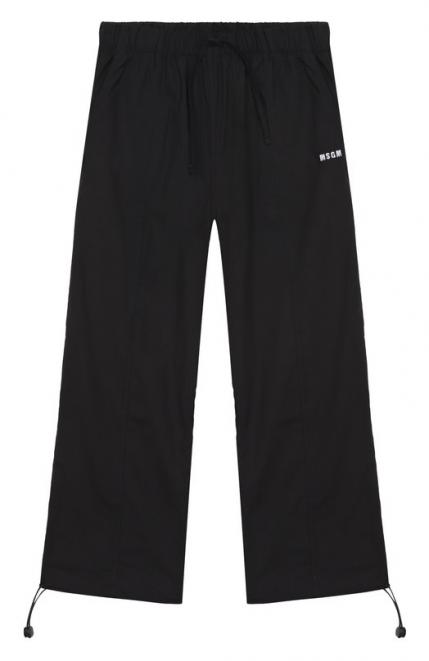 Хлопковые брюки MSGM Kids