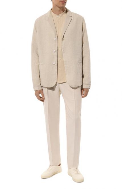 Кожаные кеды Brunello Cucinelli