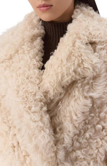 Шуба из овчины Blancha