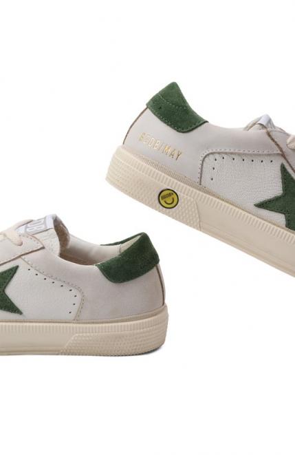 Кожаные кеды May GOLDEN GOOSE DELUXE BRAND