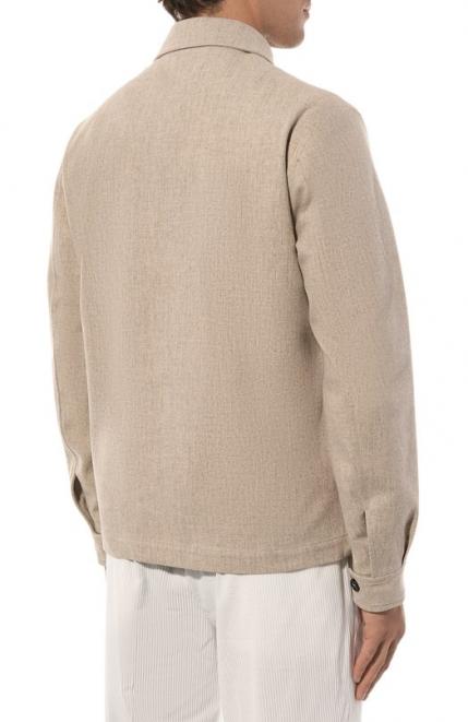 Шерстяная куртка-рубашка Sartorio