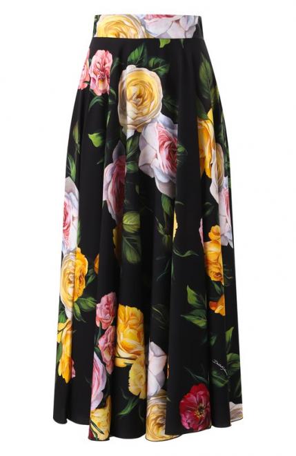 Шелковая юбка Dolce&Gabbana