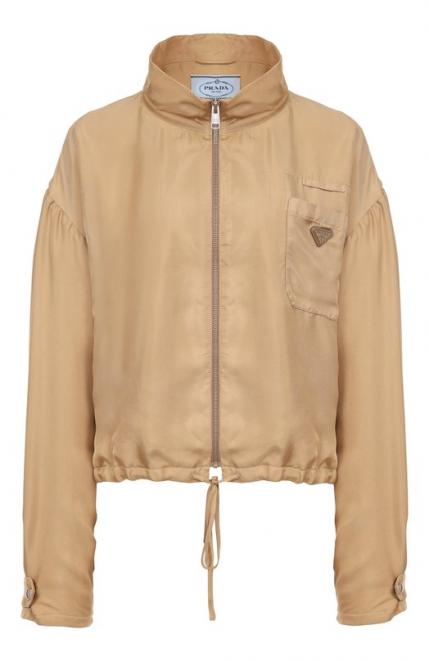 Шелковая куртка Prada