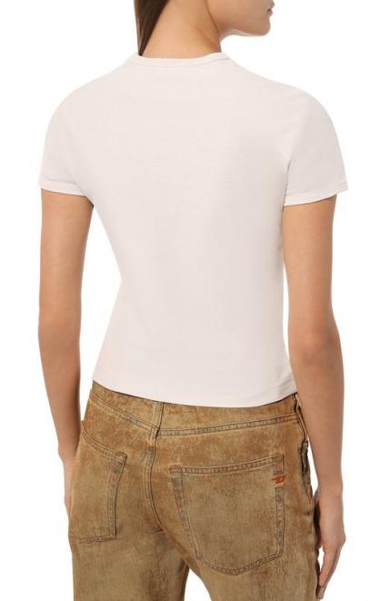 Хлопковая футболка Diesel