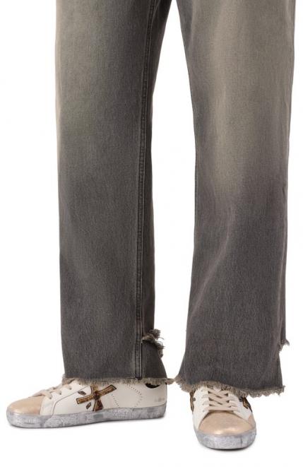 Кожаные кеды Steven-D Premiata