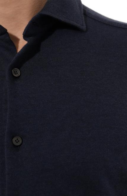 Рубашка из хлопка и кашемира SONRISA