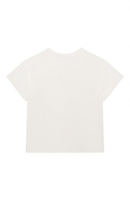 Футболка из вискозы ELIE SAAB JUNIOR