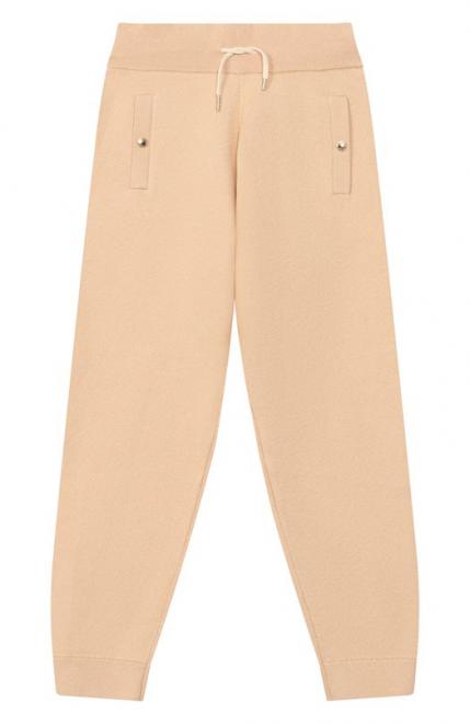 Джоггеры из хлопка и шерсти Chloe