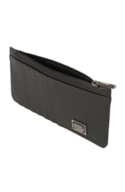 Кожаный футляр для кредитных карт Dolce&Gabbana