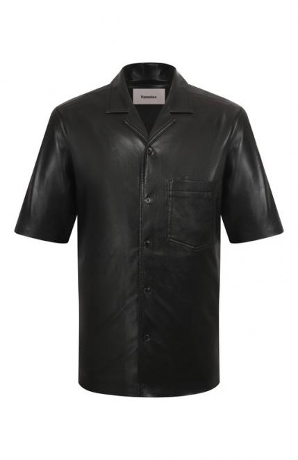 Рубашка из экокожи Nanushka