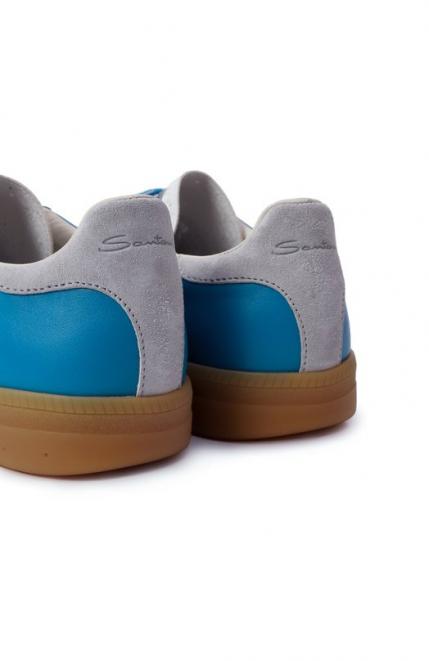 Кожаные кеды DBS Oly Santoni