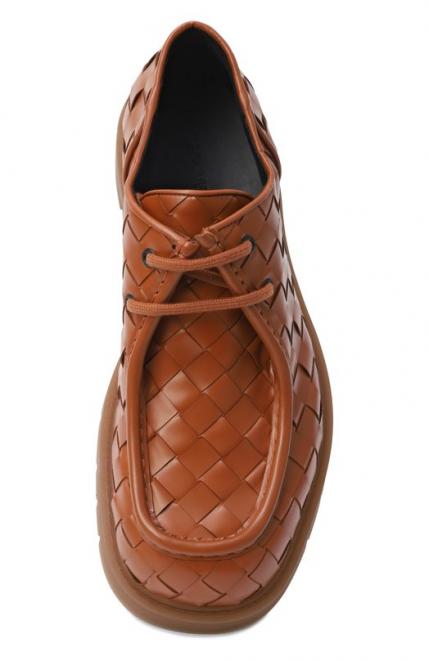 Кожаные ботинки Haddock Bottega Veneta