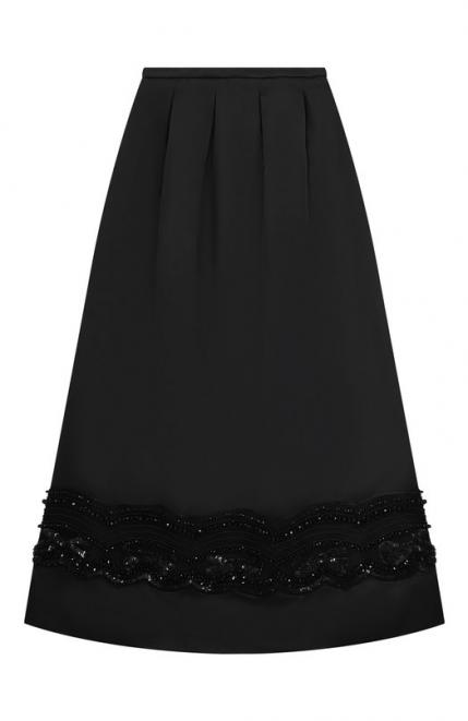 Юбка с отделкой пайетками Rochas