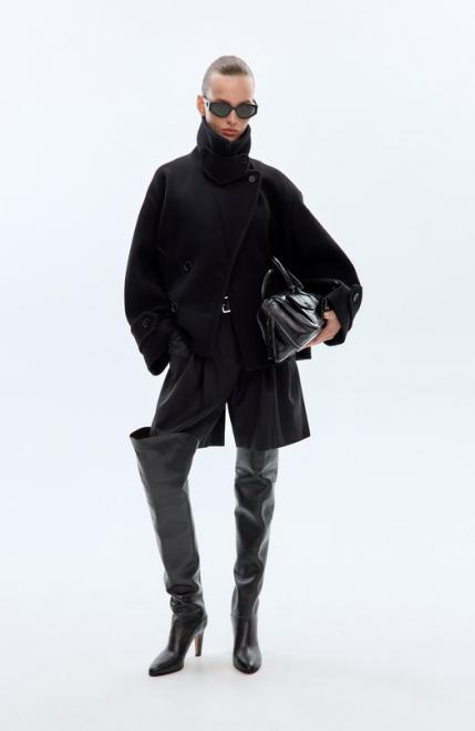 Шерстяные шорты Nina Ricci
