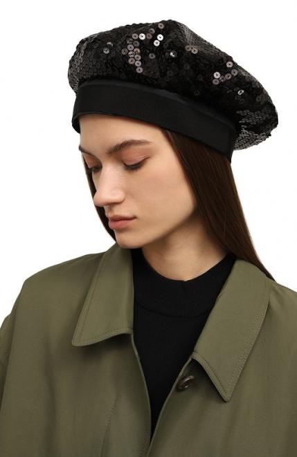 Берет с отделкой пайетками Nina Ricci