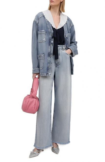 Джинсовый жакет Miu Miu