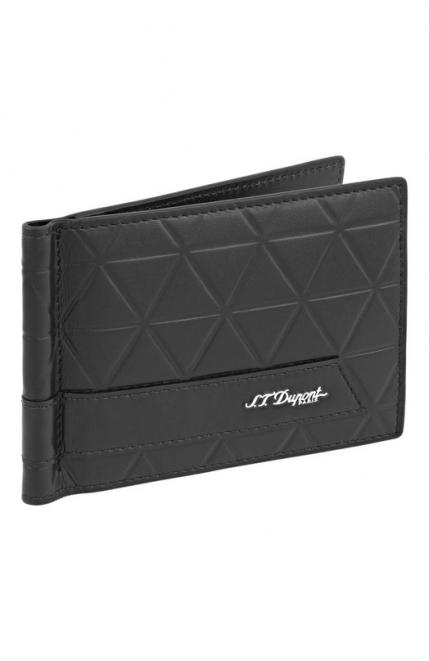 Кожаный зажим для купюр S.t.dupont