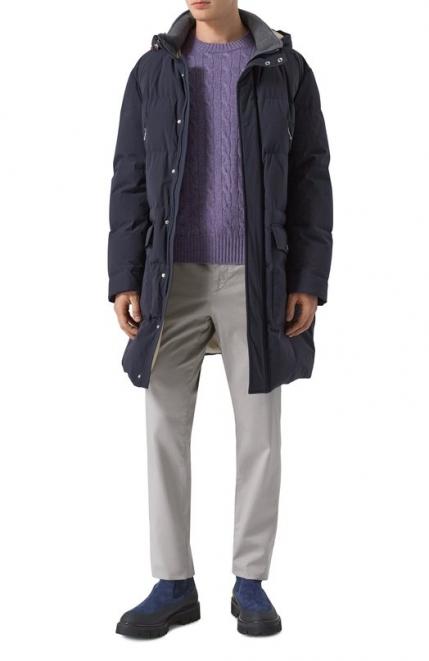 Замшевые челси KITON
