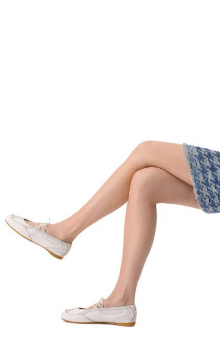 Кожаные балетки D-Mile Diesel