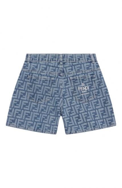 Джинсовые шорты Fendi