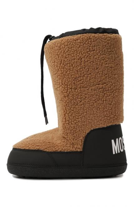 Утепленные сапоги Moschino