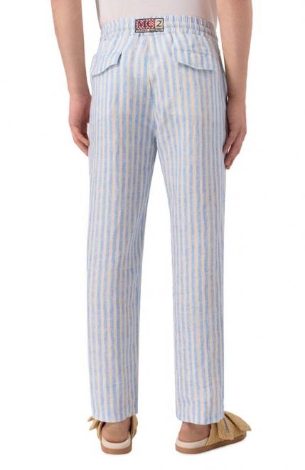 Льняные брюки MC2 Saint Barth